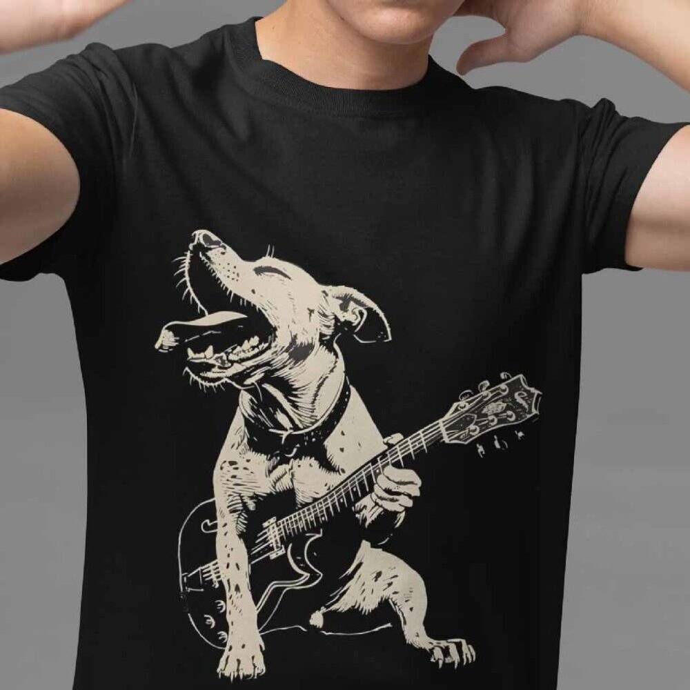 Rock Dog Guitar Tee